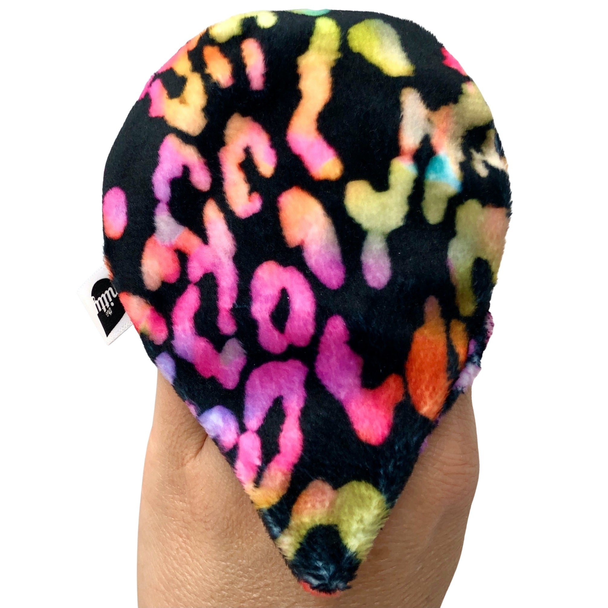 Makeup Mitty 90s print on hand full view