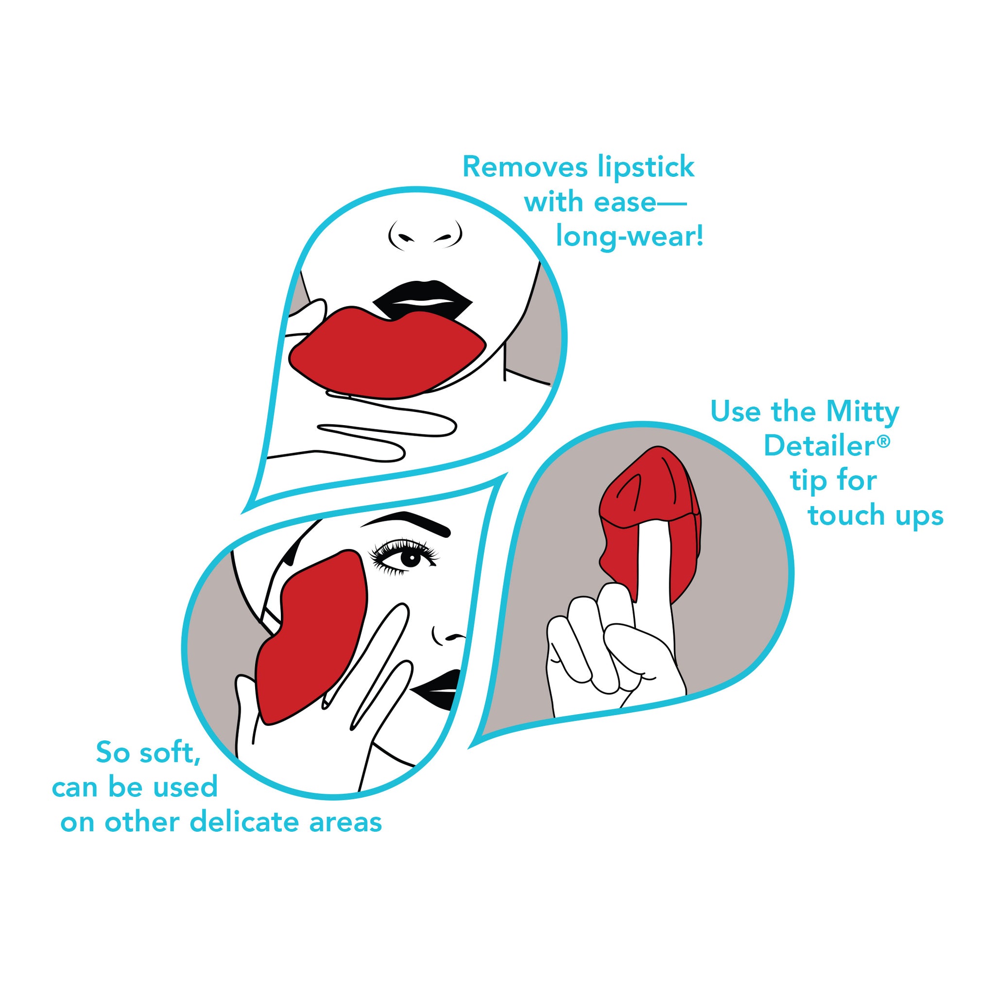 Vlada's Mitty® Pout Reusable Lip Cleanser